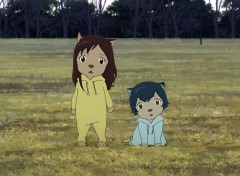  Cartoons Les Enfants Loups, Ame & Yuki