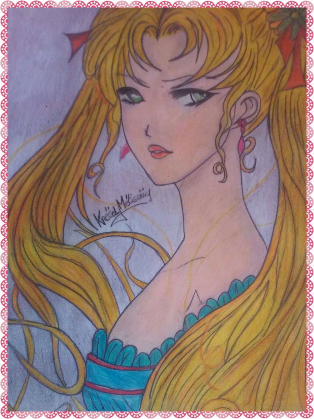 Wallpapers Art - Pencil Manga - Sailor Moon sailor moon