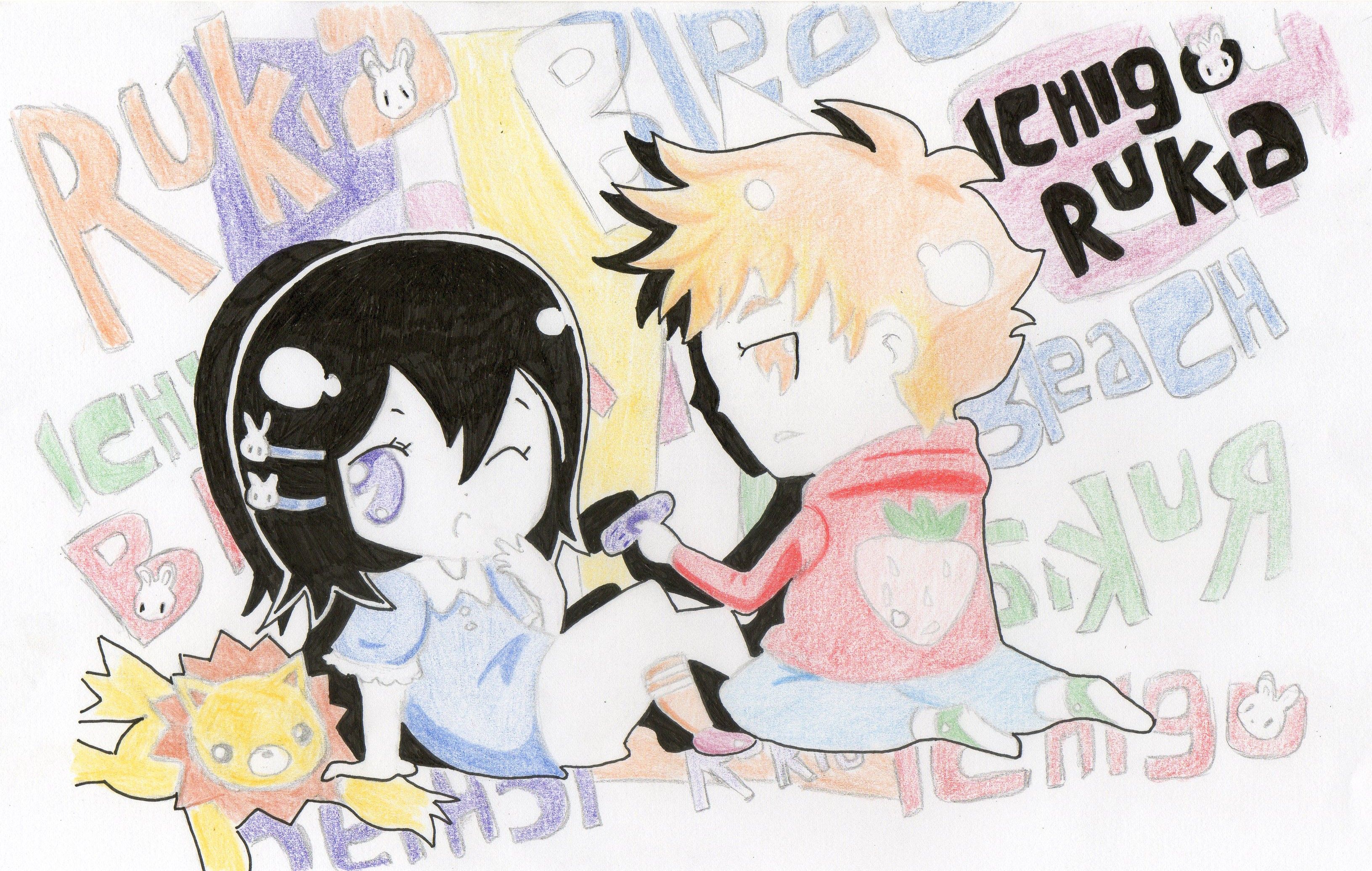 Fonds d'cran Art - Crayon Manga - Bleach 