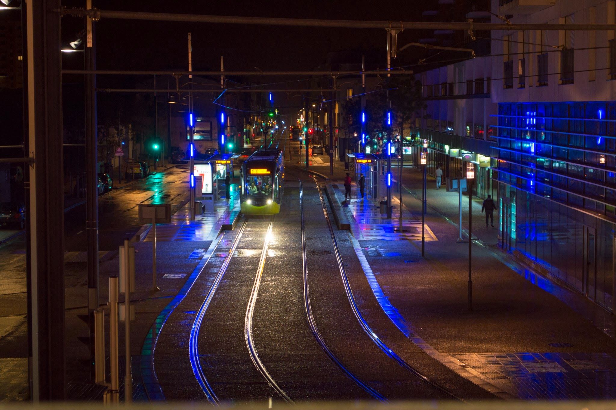 Wallpapers Trips : Europ France > Bretagne Brest By Night