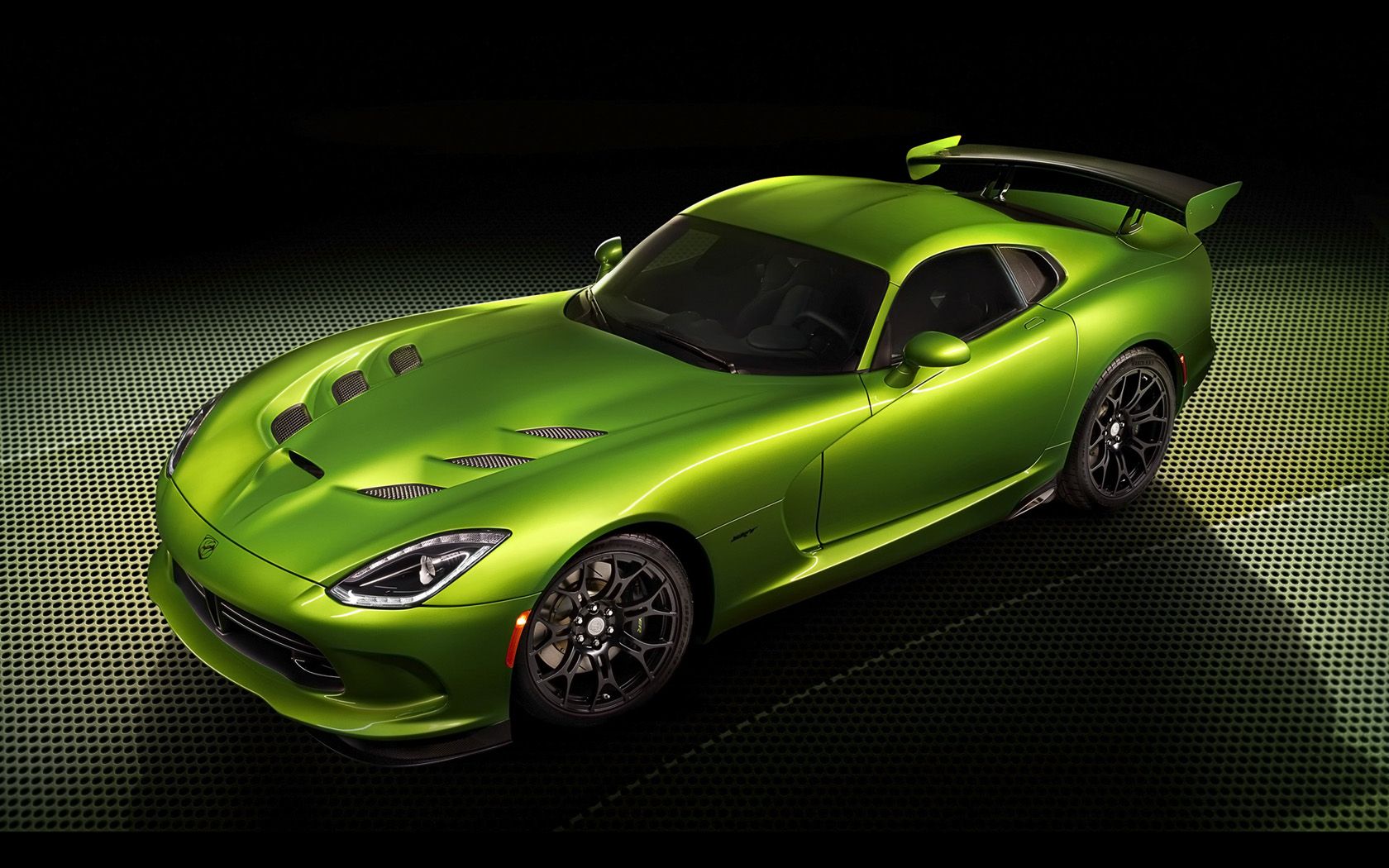 Wallpapers Cars Dodge 2014-SRT-Viper-Green