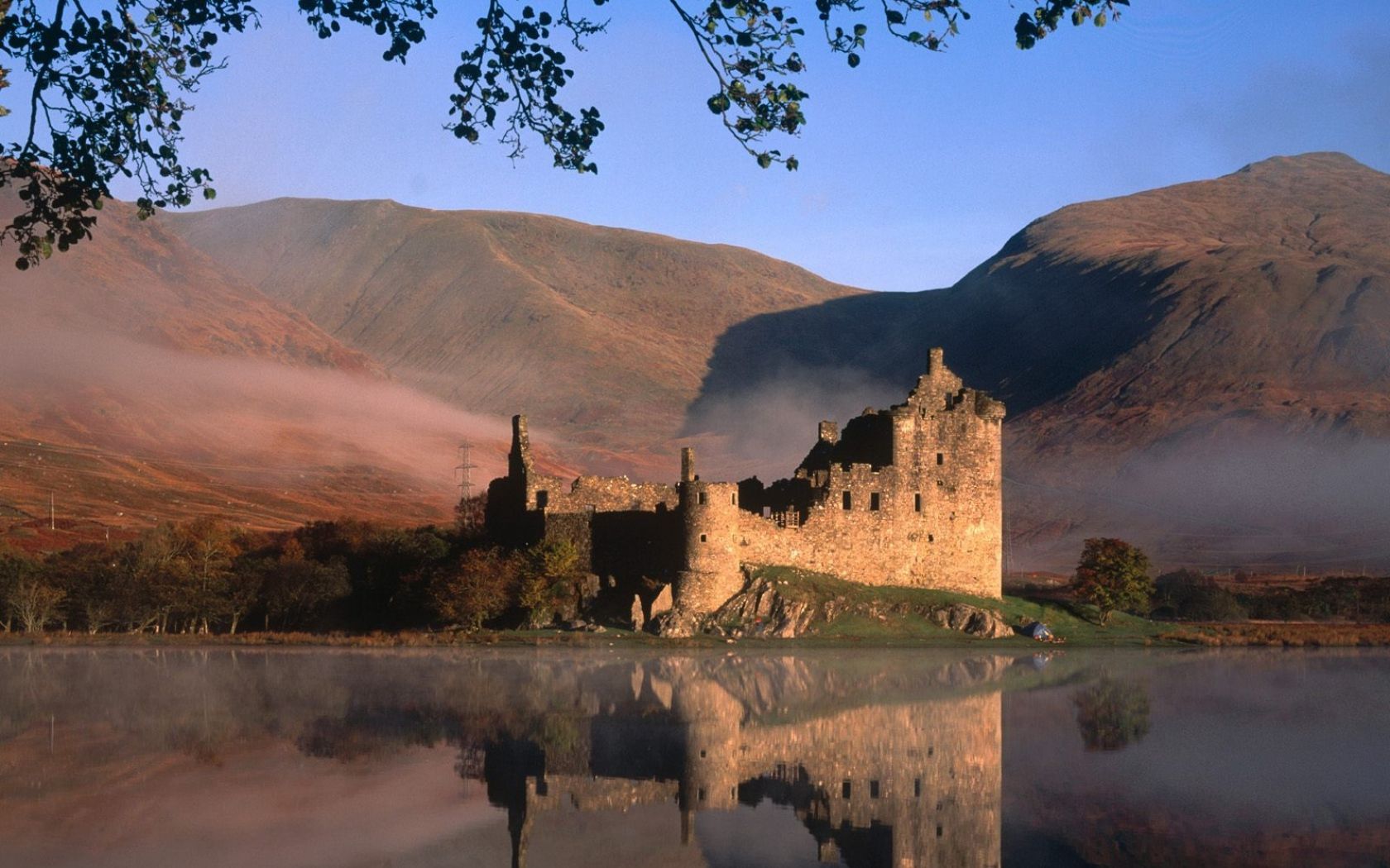 Wallpapers Constructions and architecture Castles - Palace castle_kilchurn_duih_loch_scotland_edinburgh