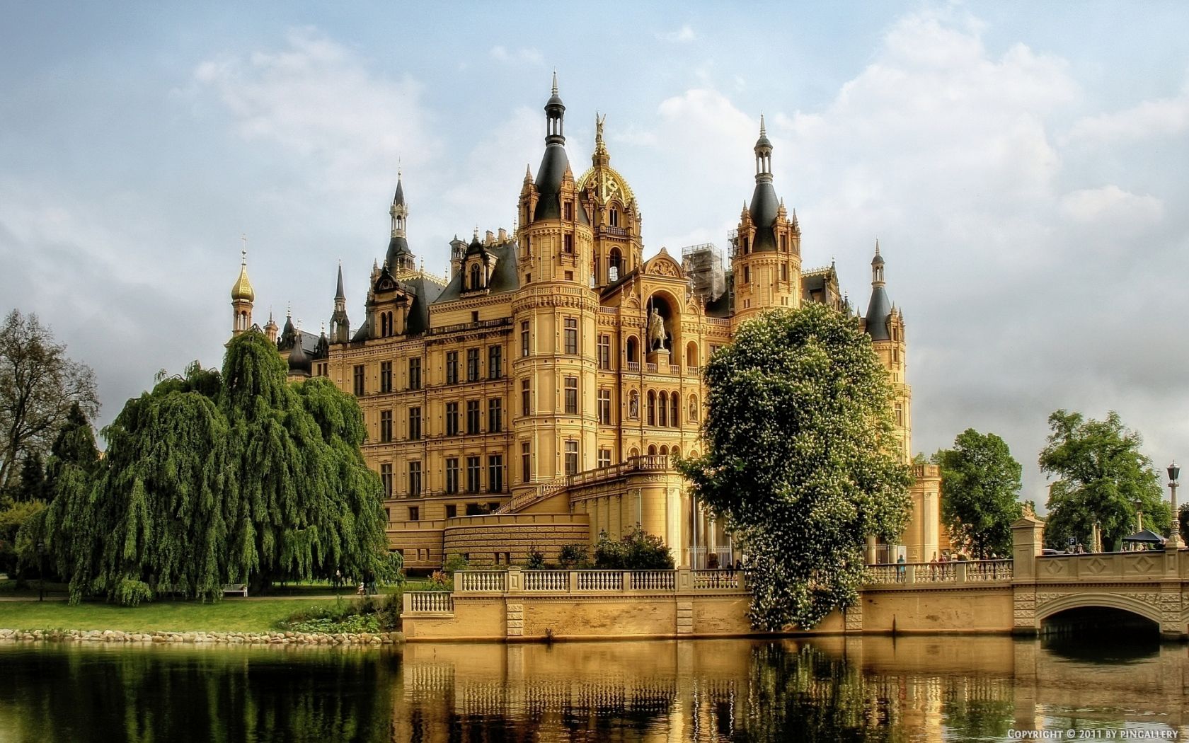 Wallpapers Constructions and architecture Castles - Palace germany_schwerin_castle