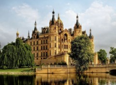  Constructions et architecture germany_schwerin_castle