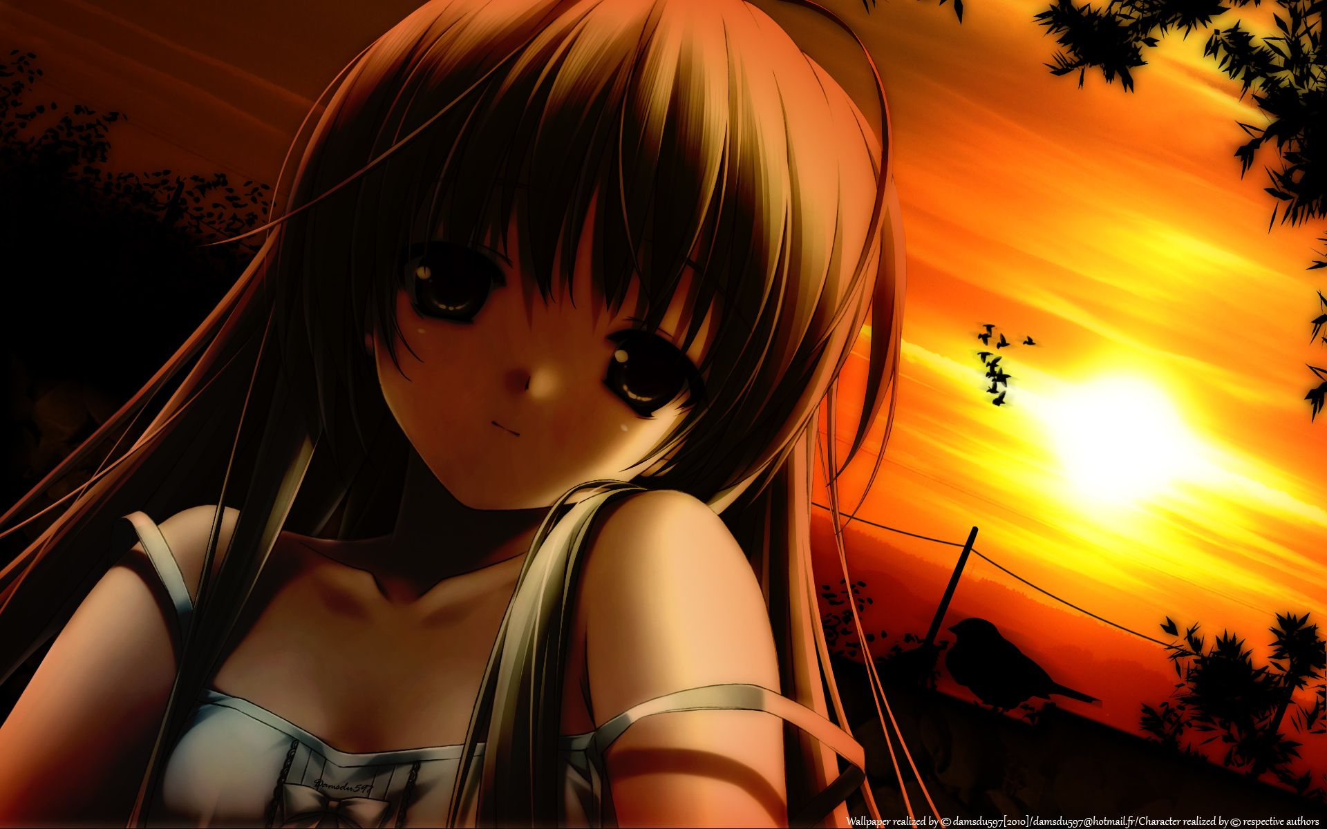 Wallpapers Manga Yosuga No Sora Slept by sun 