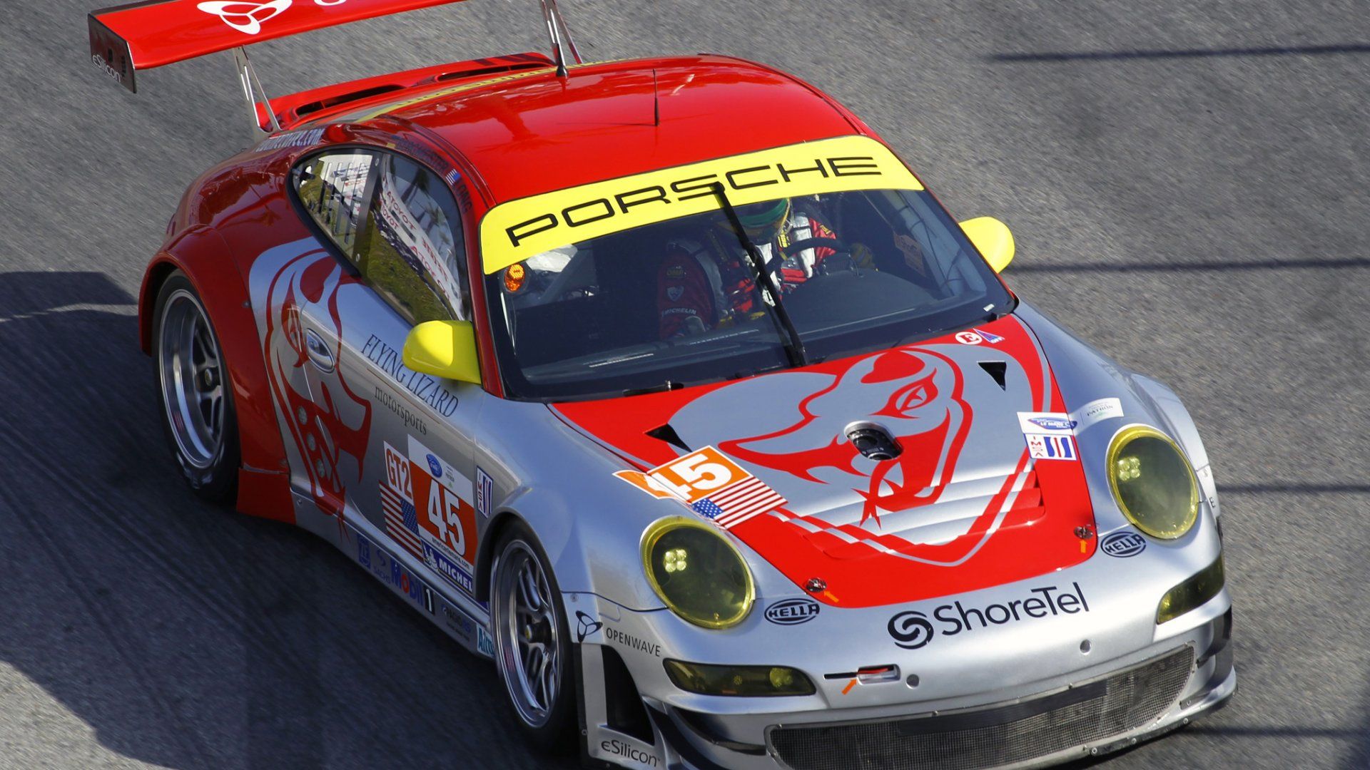 Fonds d'cran Voitures Porsche 2009_Porsche_911_GT3_RSR_997