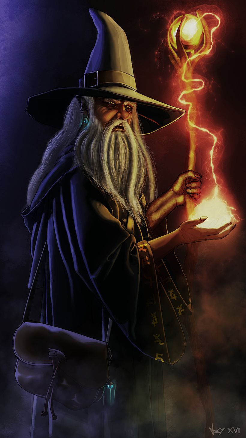 Fonds d'cran Art - Numrique Fantaisie wizard