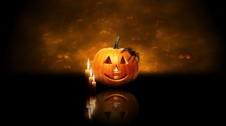 Wallpapers Digital Art Hollidays - Halloween Smile-Happy-Halloween