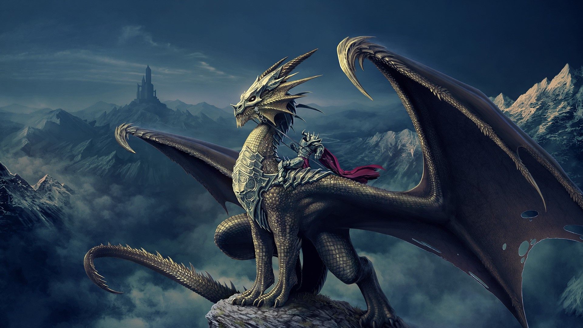 Wallpapers Fantasy and Science Fiction Creatures : Dragons 