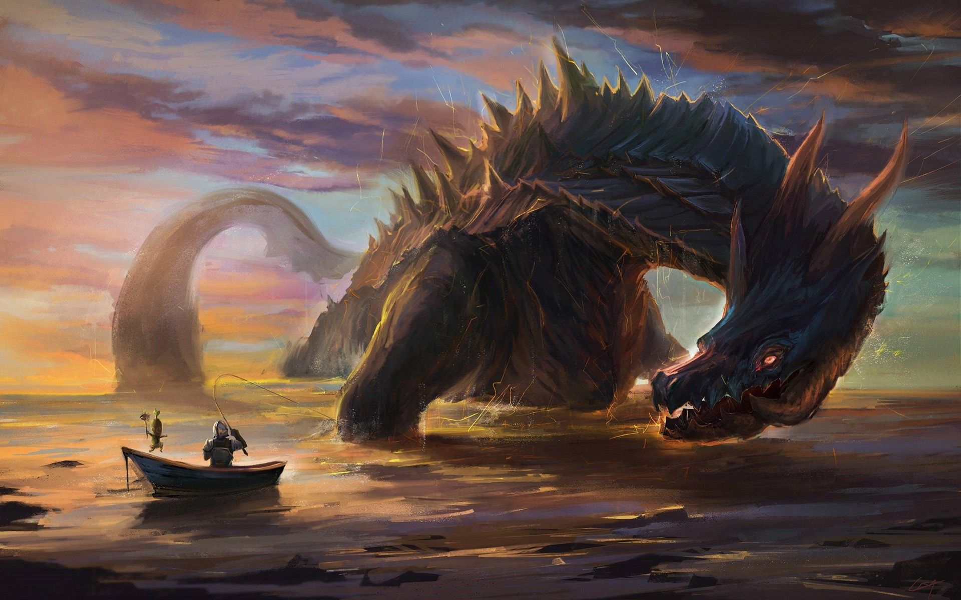 Wallpapers Fantasy and Science Fiction Creatures : Dragons 