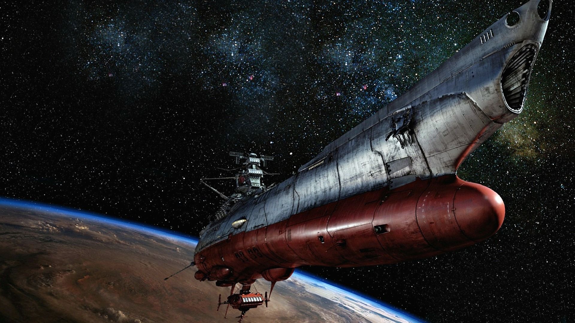 Fonds d'cran Cinma Space Battleship Yamato 