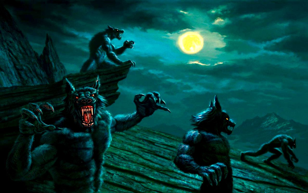 Wallpapers Fantasy and Science Fiction Creatures : Werewolves 