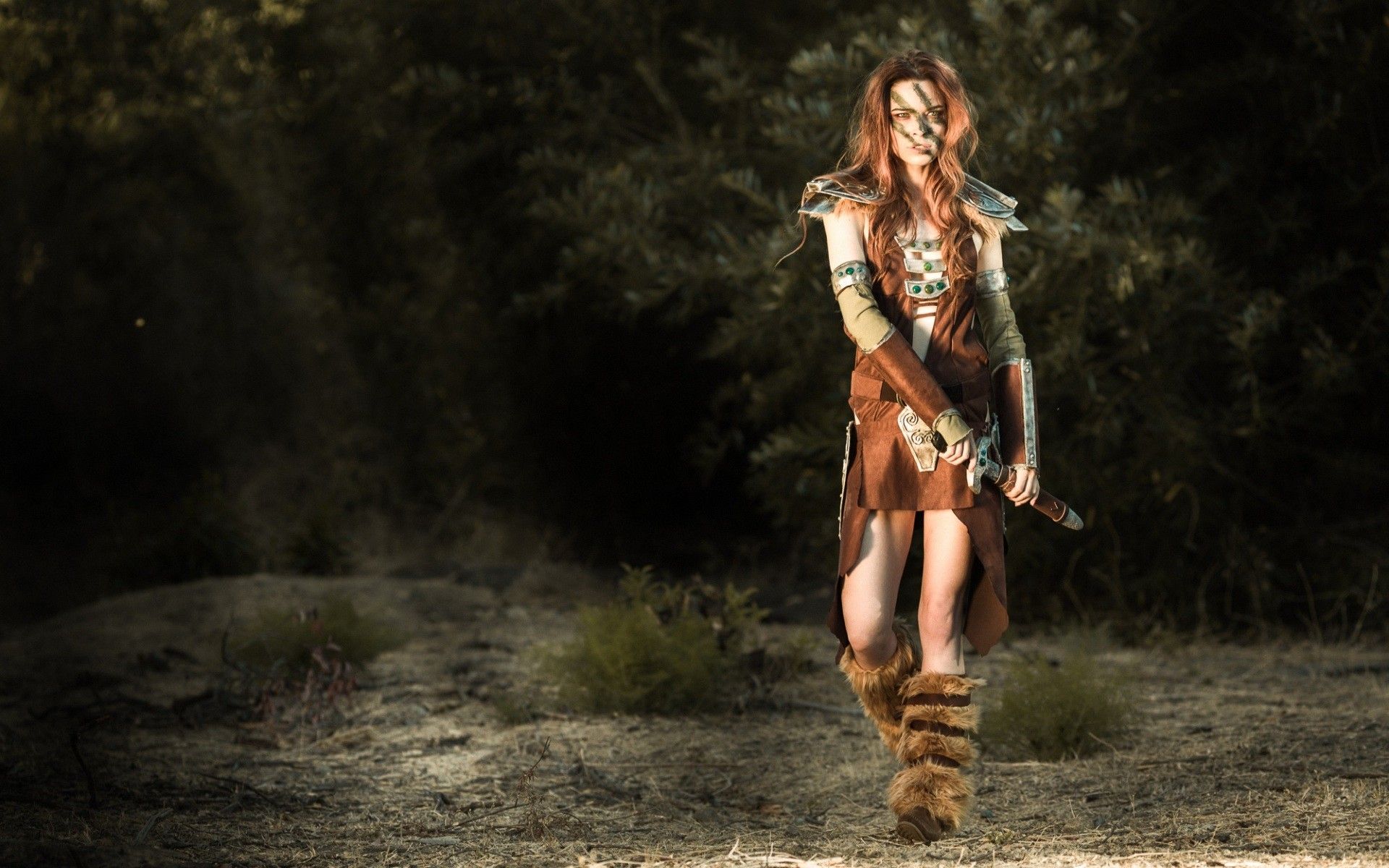 Wallpapers Celebrities Women Cosplay Skyrim