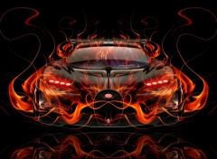  Art - Numrique Bugatti-flames