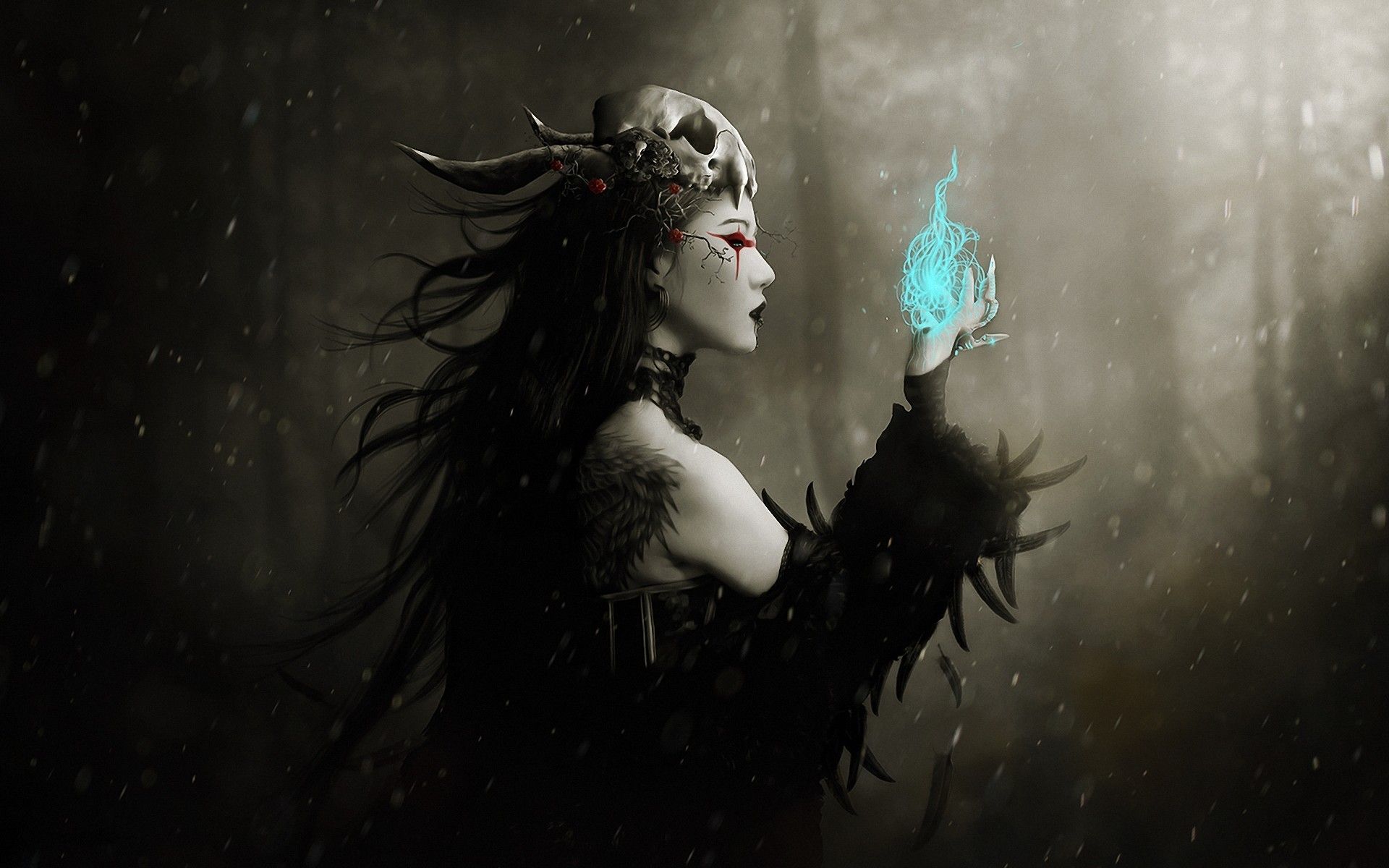 Wallpapers Fantasy and Science Fiction Magicians - Witches 