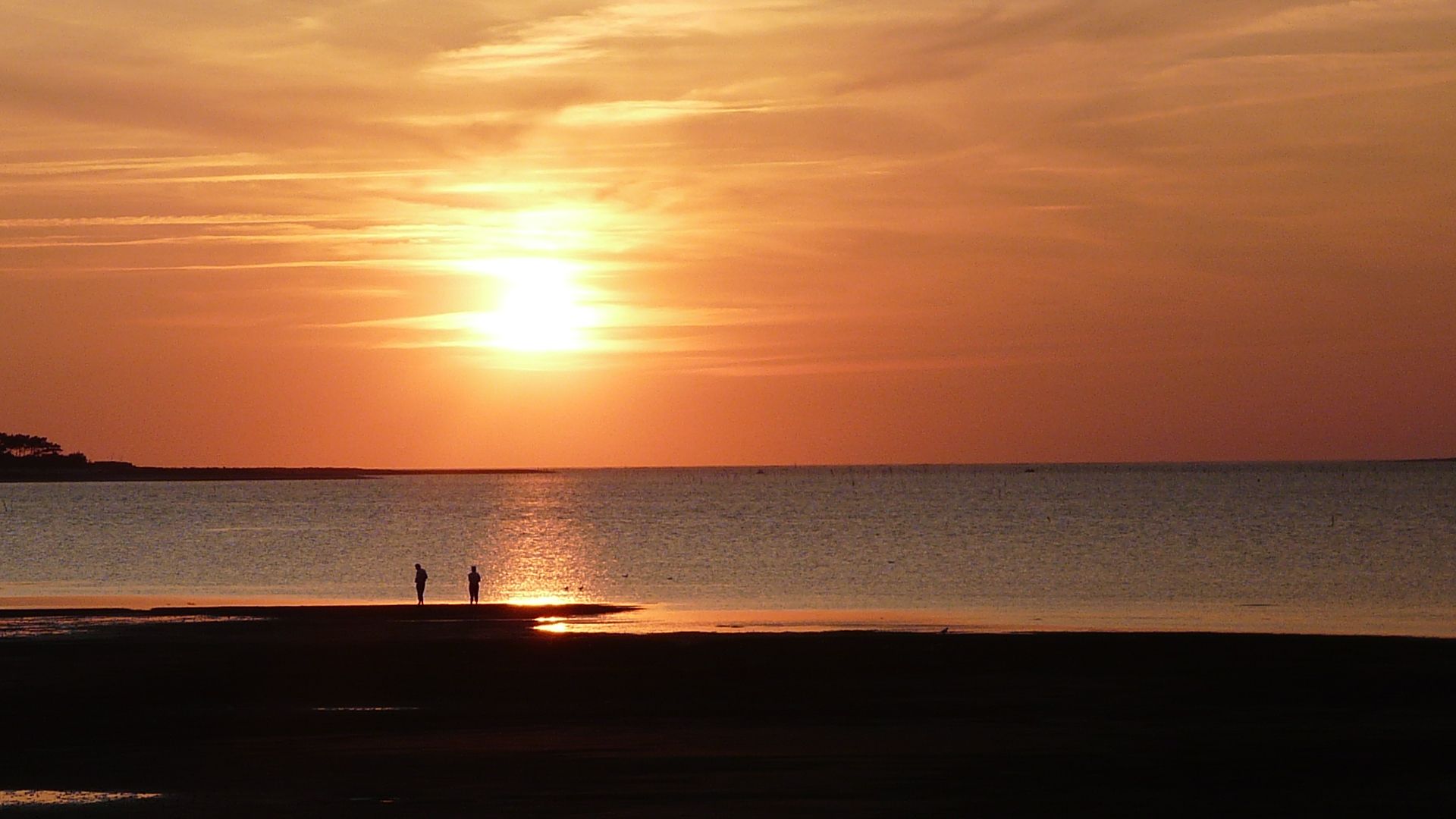 Wallpapers Nature Sunsets and sunrises Coucher de soleil à Ronce-les-Bains (Charente-Maritime)