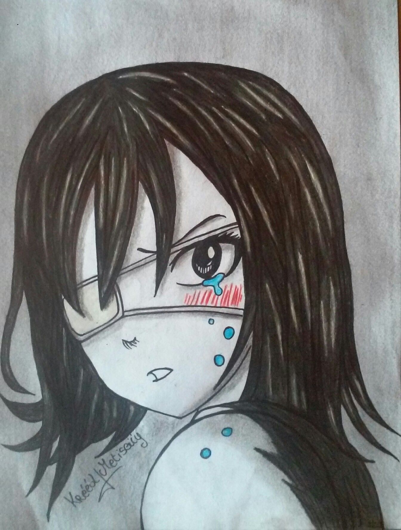 Fonds d'cran Art - Crayon Manga - Fairy Tail ERZA SCARLET