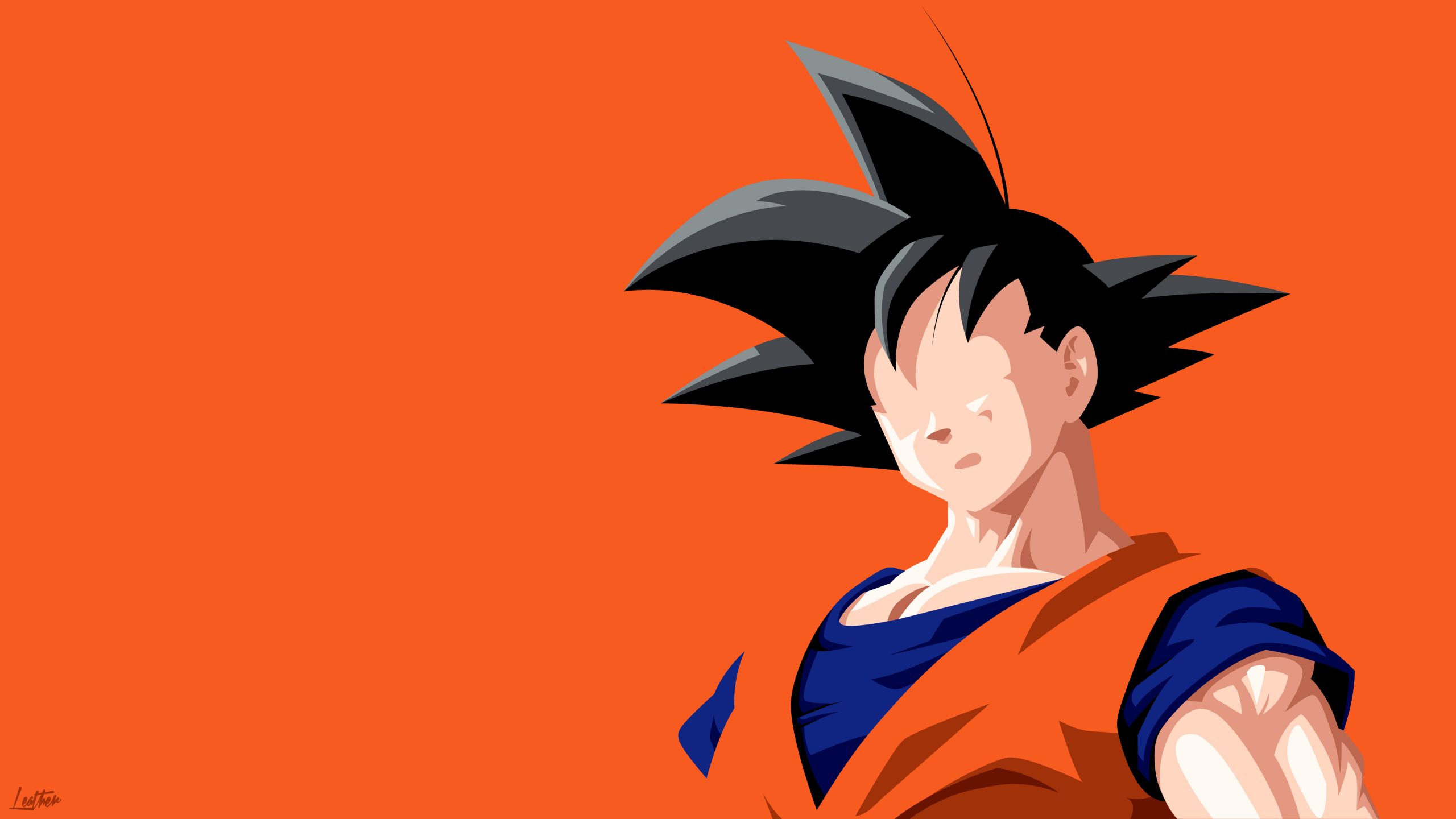 Wallpapers Manga Dragon Ball Z Goku Minimalist