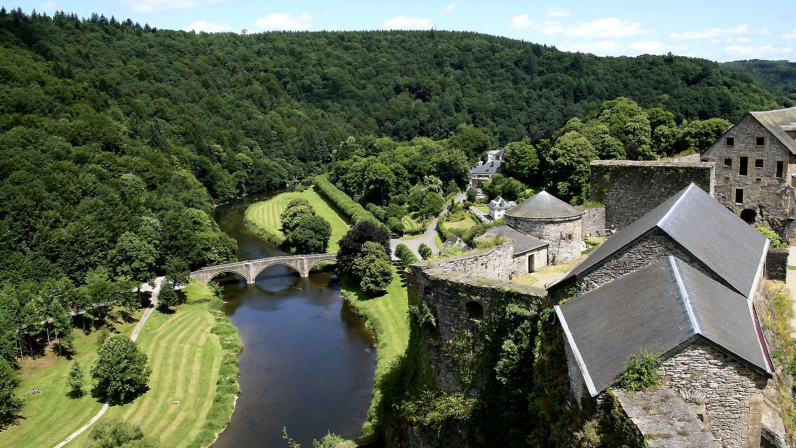 Wallpapers Trips : Europ Belgium La Semois  Bouillon (Belgique)