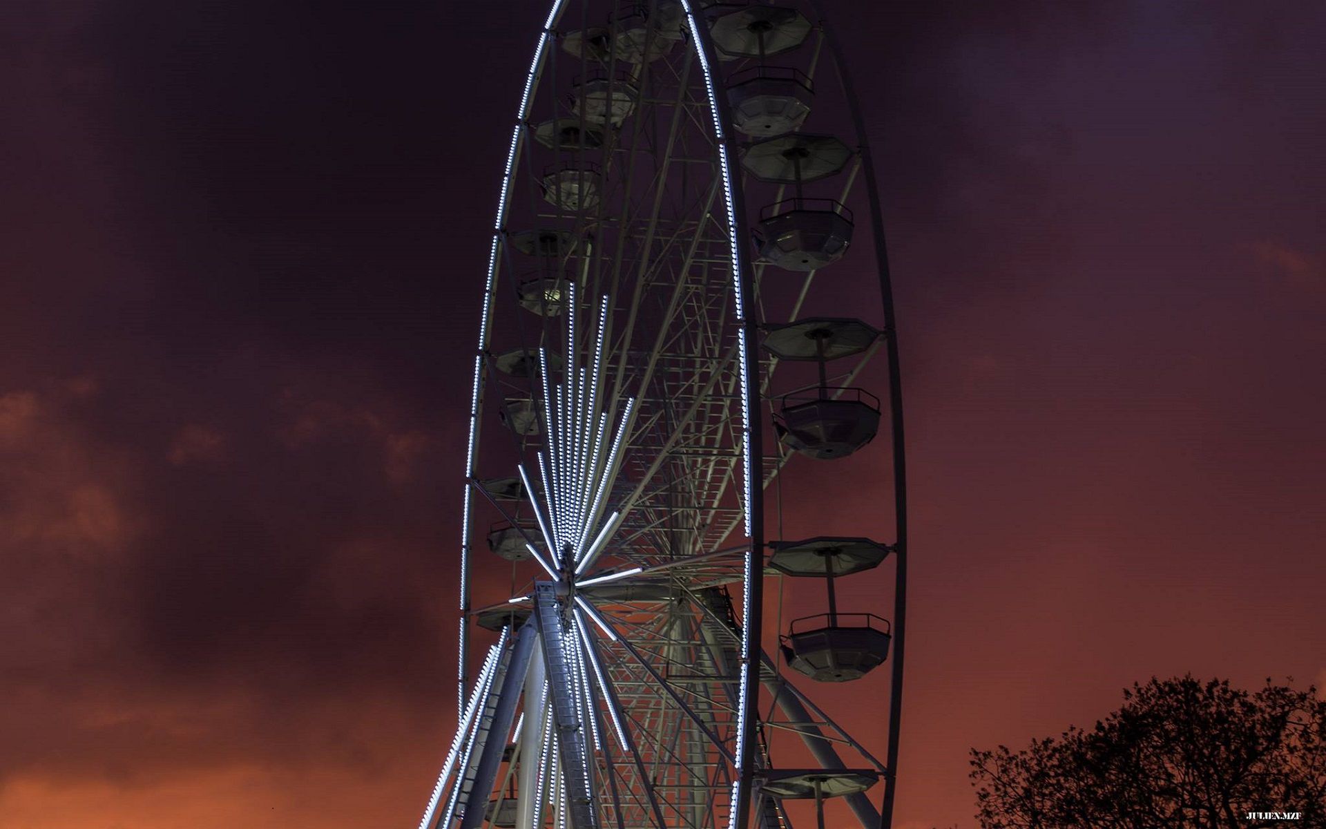 Fonds d'cran Voyages : Europe France > Ile-de-France > Paris Big Wheel