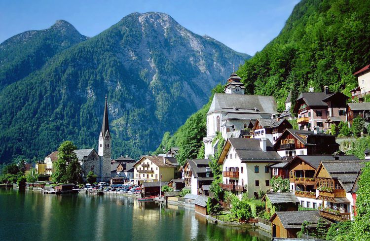 Fonds d'cran Voyages : Europe Autriche Hallstatt