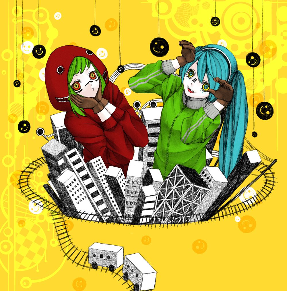 Wallpapers Manga Vocalods Vocaloid Matryoshka 