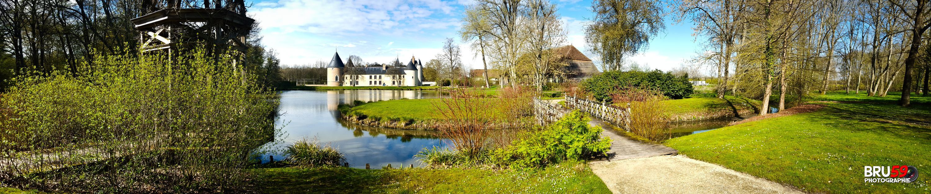 Fonds d'cran Constructions et architecture Chteaux - Palais Château de Chamerolles - Panorama