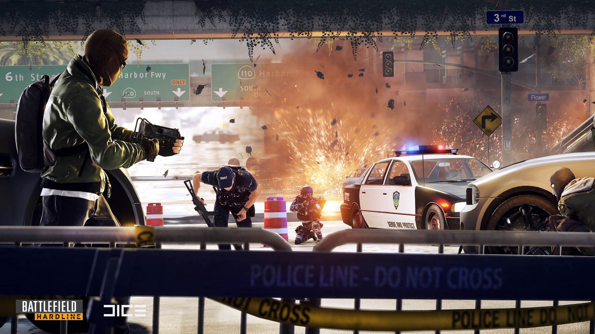 Fonds d'cran Jeux Vido Battlefield Hardline 