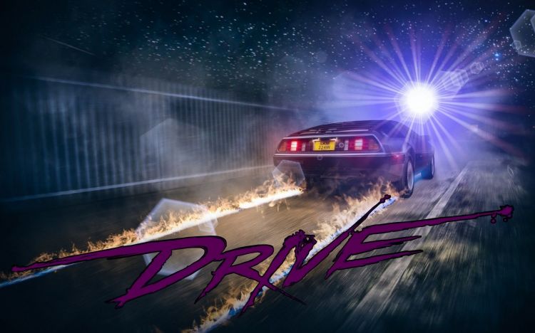 Fonds d'cran Voitures DeLorean Wallpaper N431965