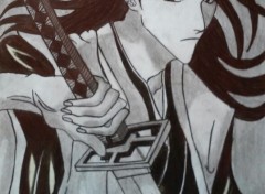  Art - Pencil byakuya kuchiki