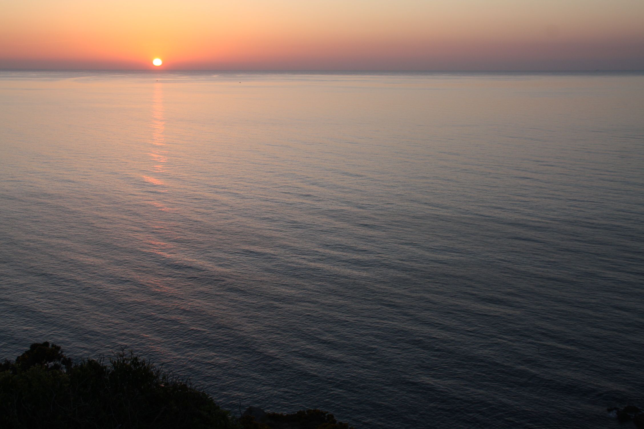 Wallpapers Nature Sunsets and sunrises couché de soleil sur le cotentin