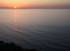  Nature couché de soleil sur le cotentin