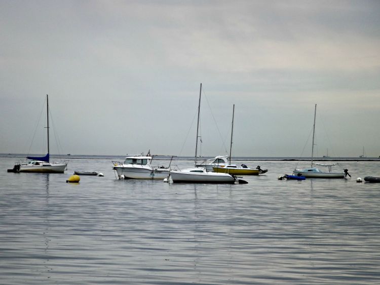 Wallpapers Boats Sailboats sous la grisaille