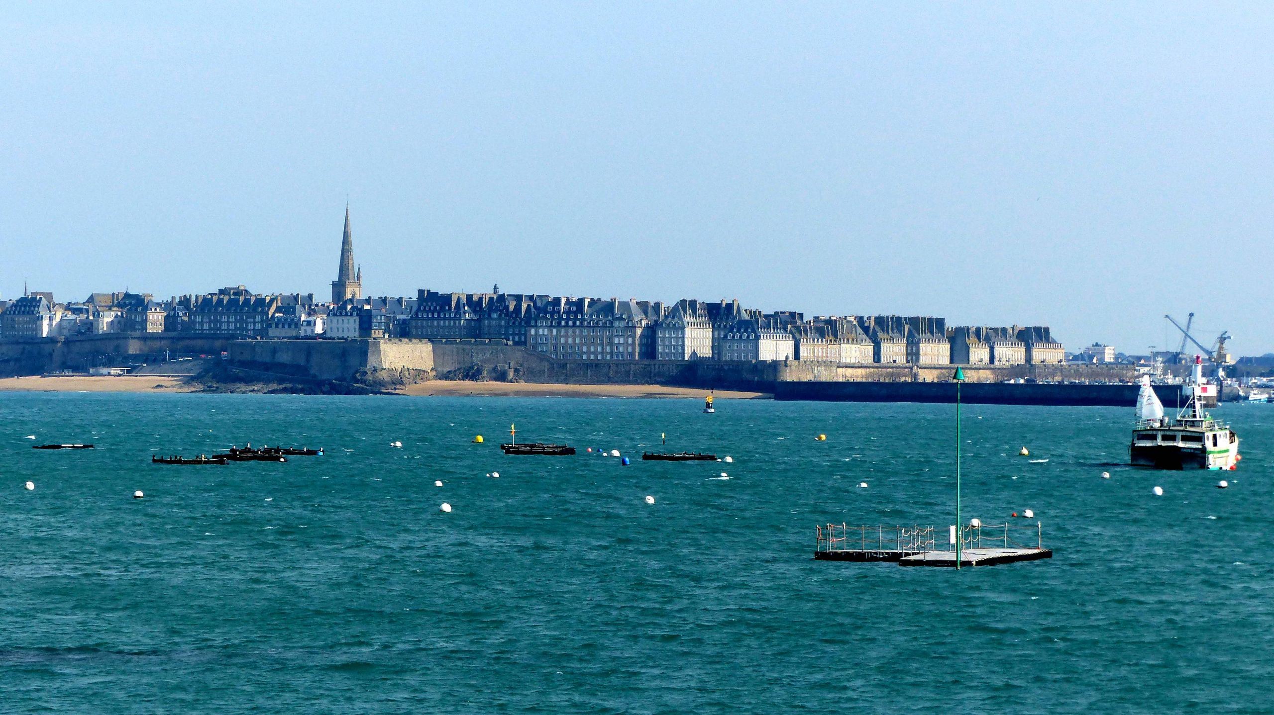 Wallpapers Trips : Europ France > Bretagne Saint-Malo vu de Dinard