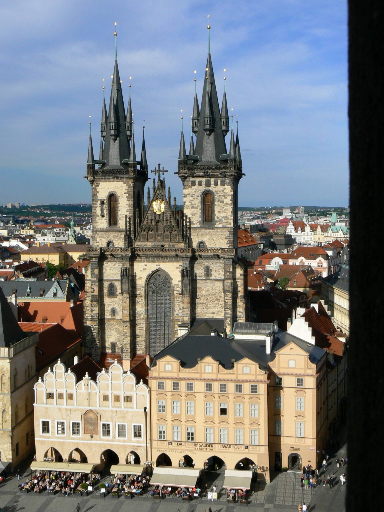 Wallpapers Constructions and architecture Religious Buildings L'glise de Notre-Dame du Tn (Prague)