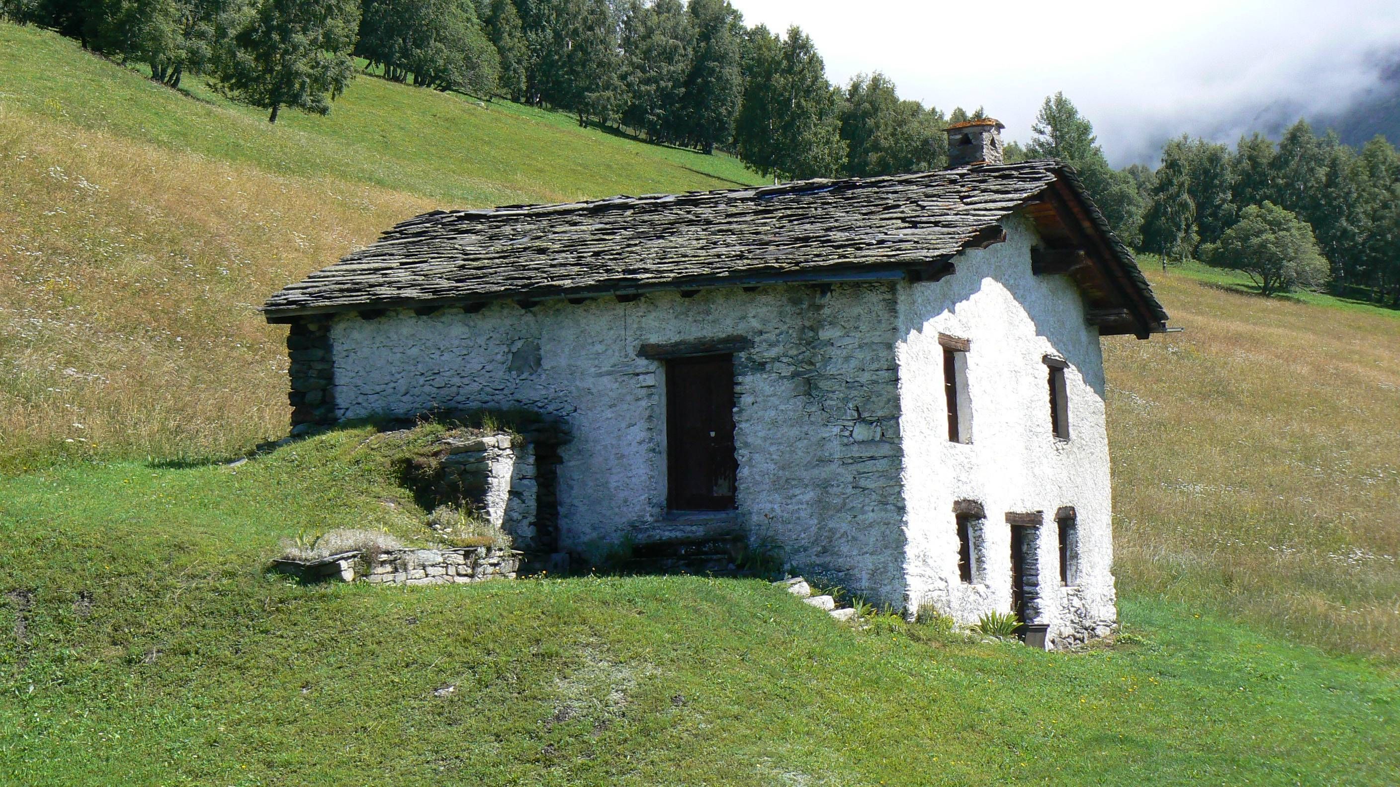 Wallpapers Constructions and architecture Chalets Chalet d'alpage