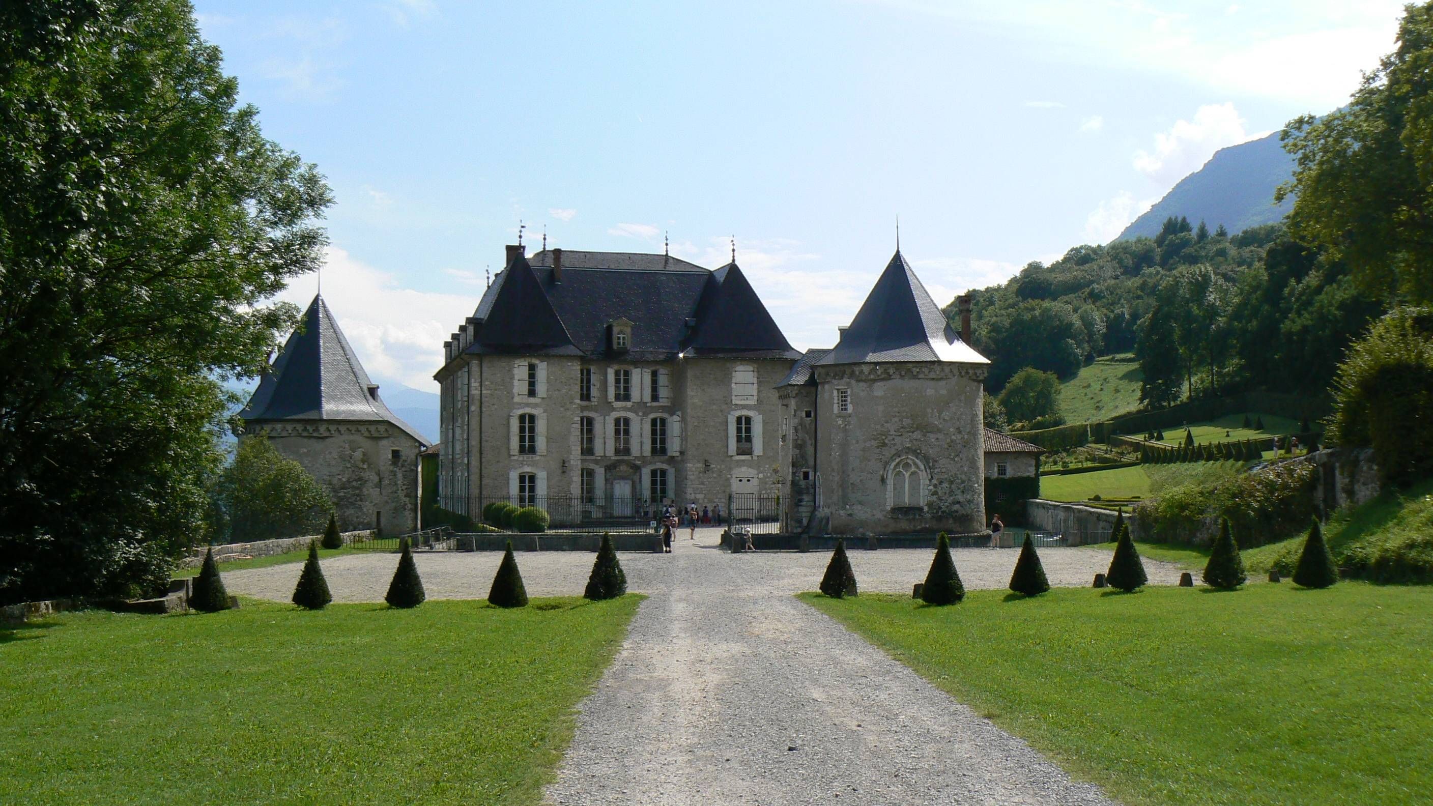 Fonds d'cran Constructions et architecture Chteaux - Palais Château du Touvet