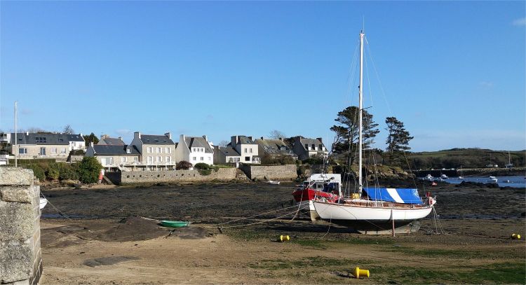 Fonds d'cran Bateaux Bateaux de pche Bateau de pêche Port de Lanildut