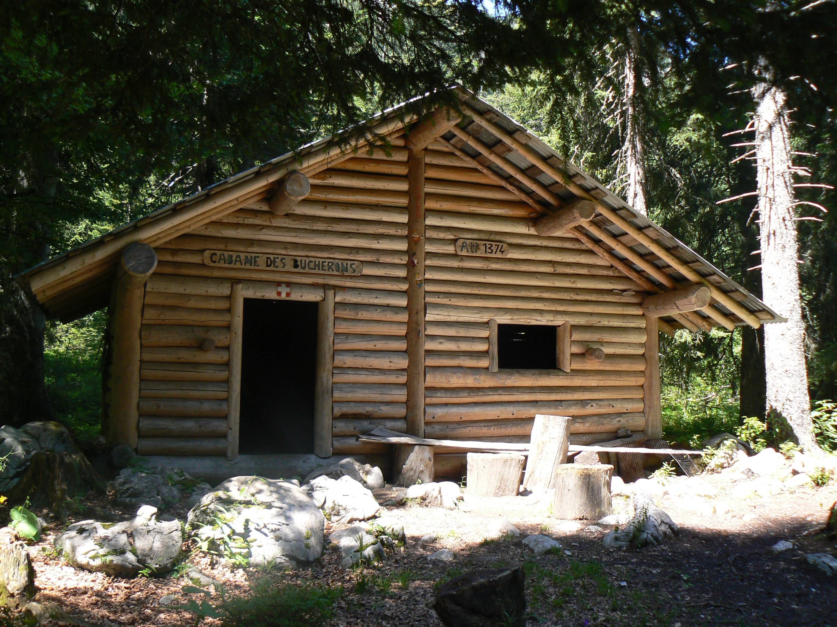 Fonds d'cran Constructions et architecture Cabanes - Cabines Cabane de bucheron