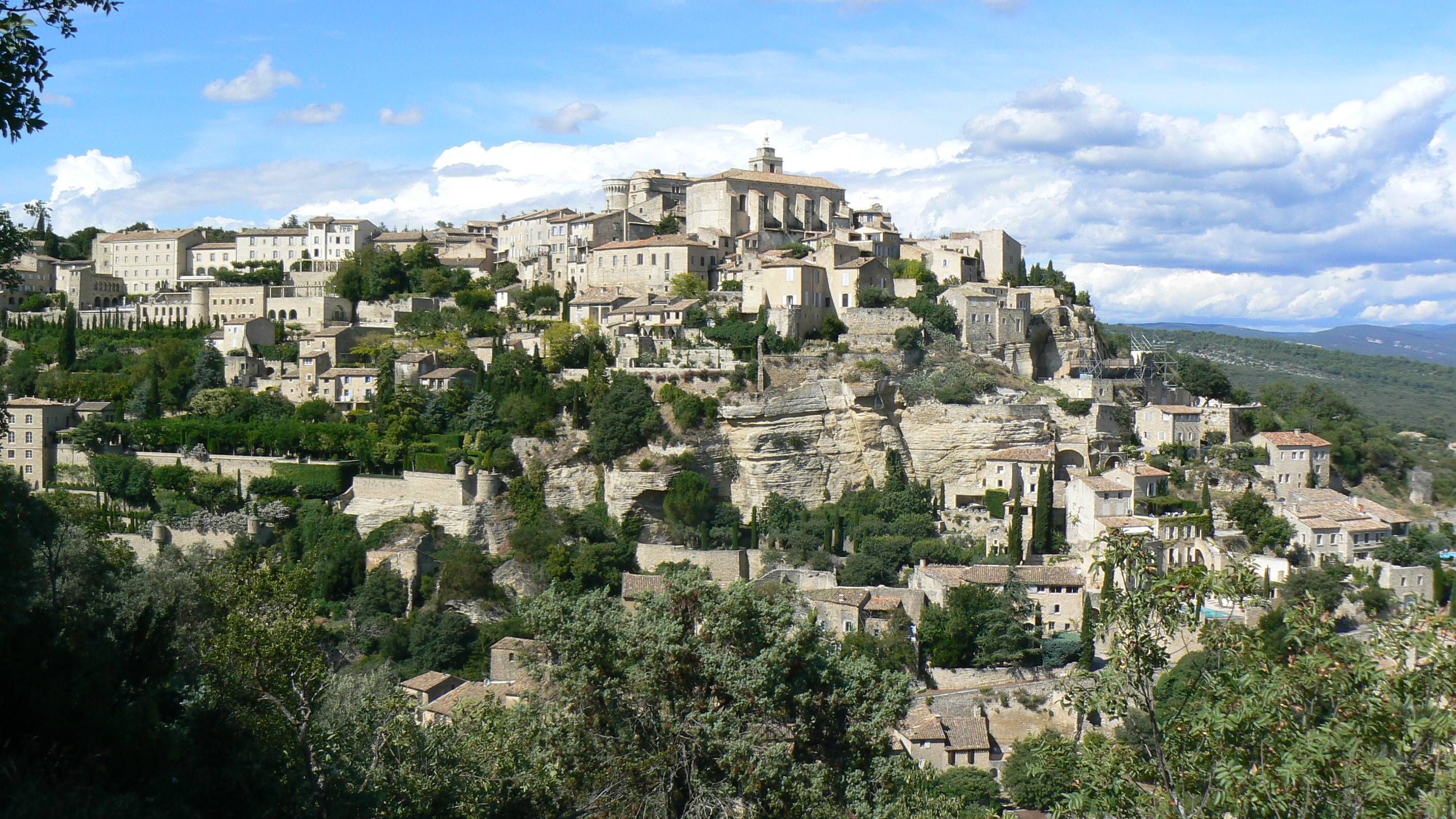 Wallpapers Constructions and architecture Cities - Towns Village de Provence 01