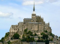  Constructions and architecture Mont Saint-Michel 01