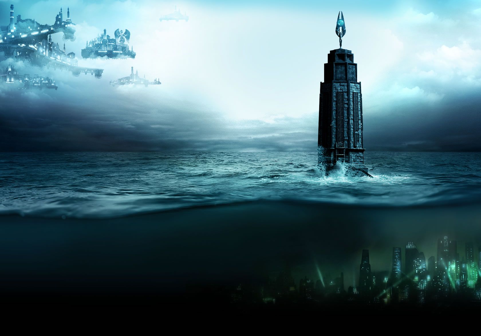 Wallpapers Video Games BioShock 1 and 2 