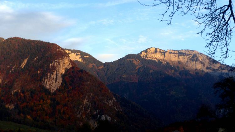 Fonds d'cran Nature Montagnes Couleurs d'automne 01