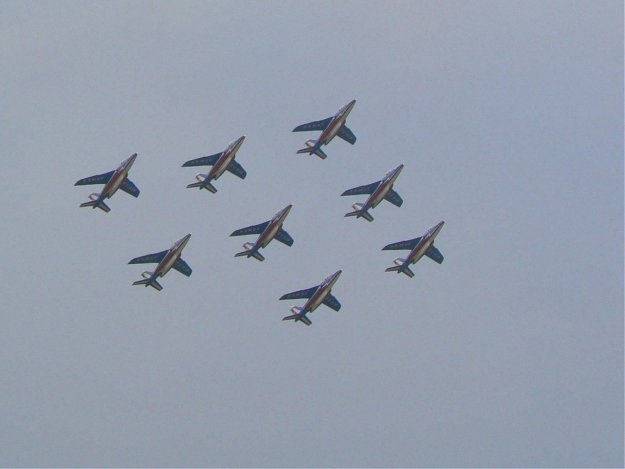 Fonds d'cran Avions Avions militaires Patrouille de France 03