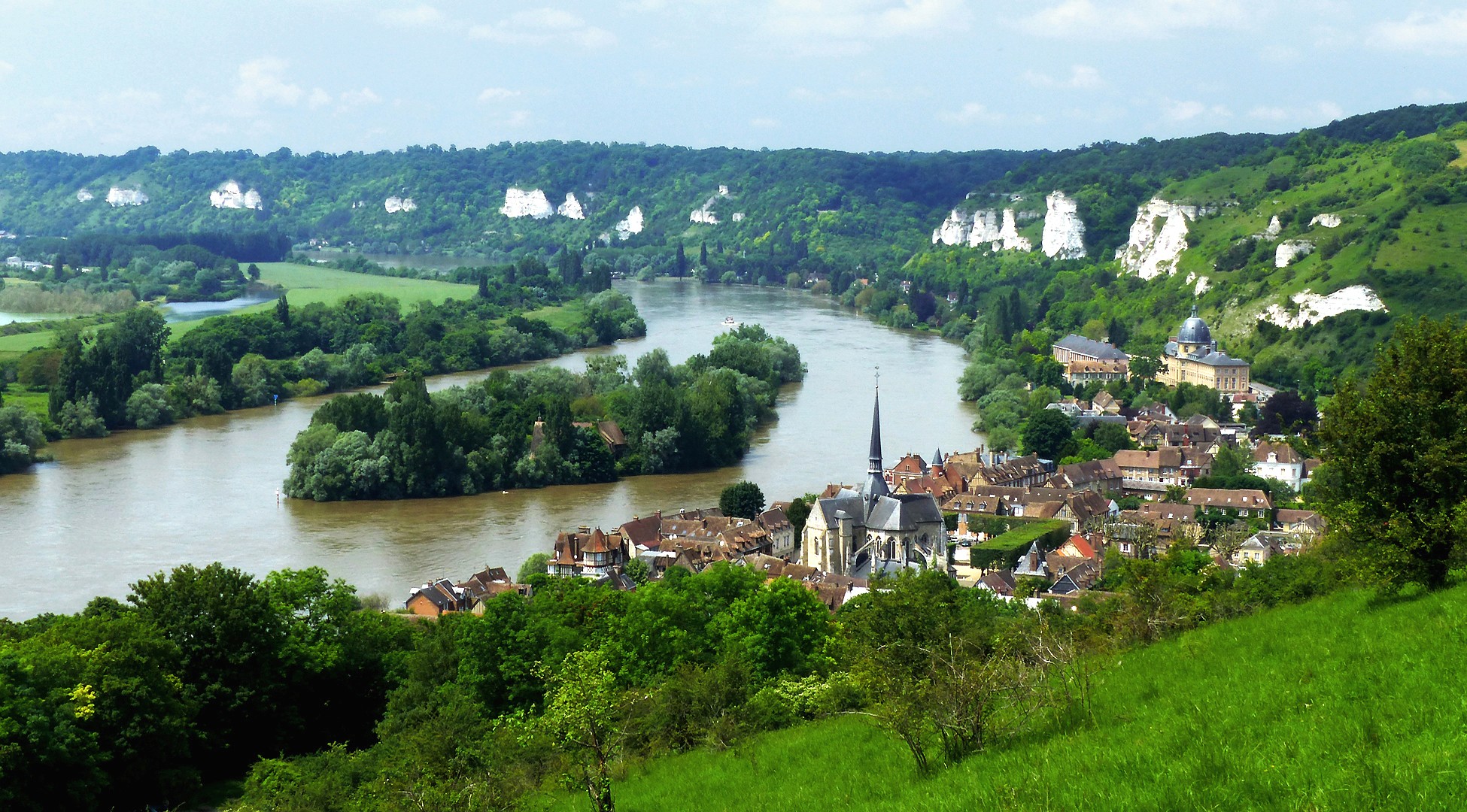 Wallpapers Trips : Europ France > Normandie La Seine