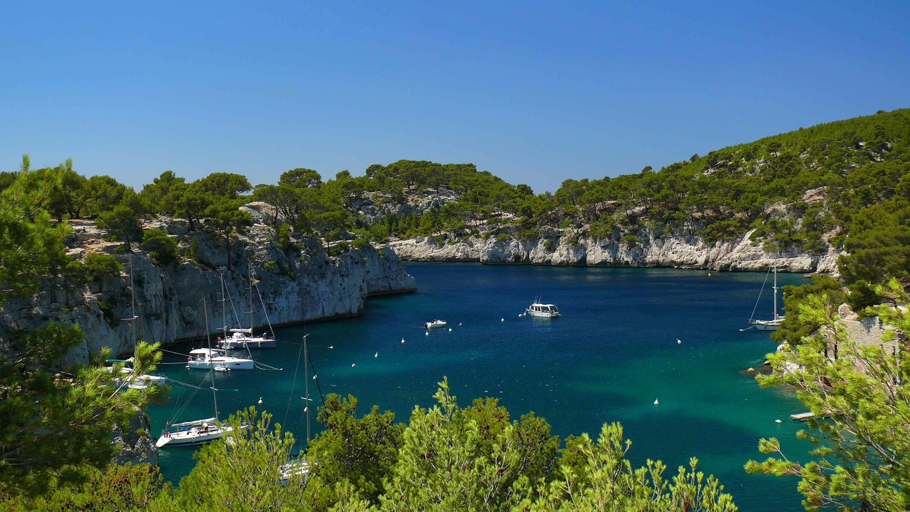 Wallpapers Nature Seas - Oceans - Beaches les Calanques de Cassie