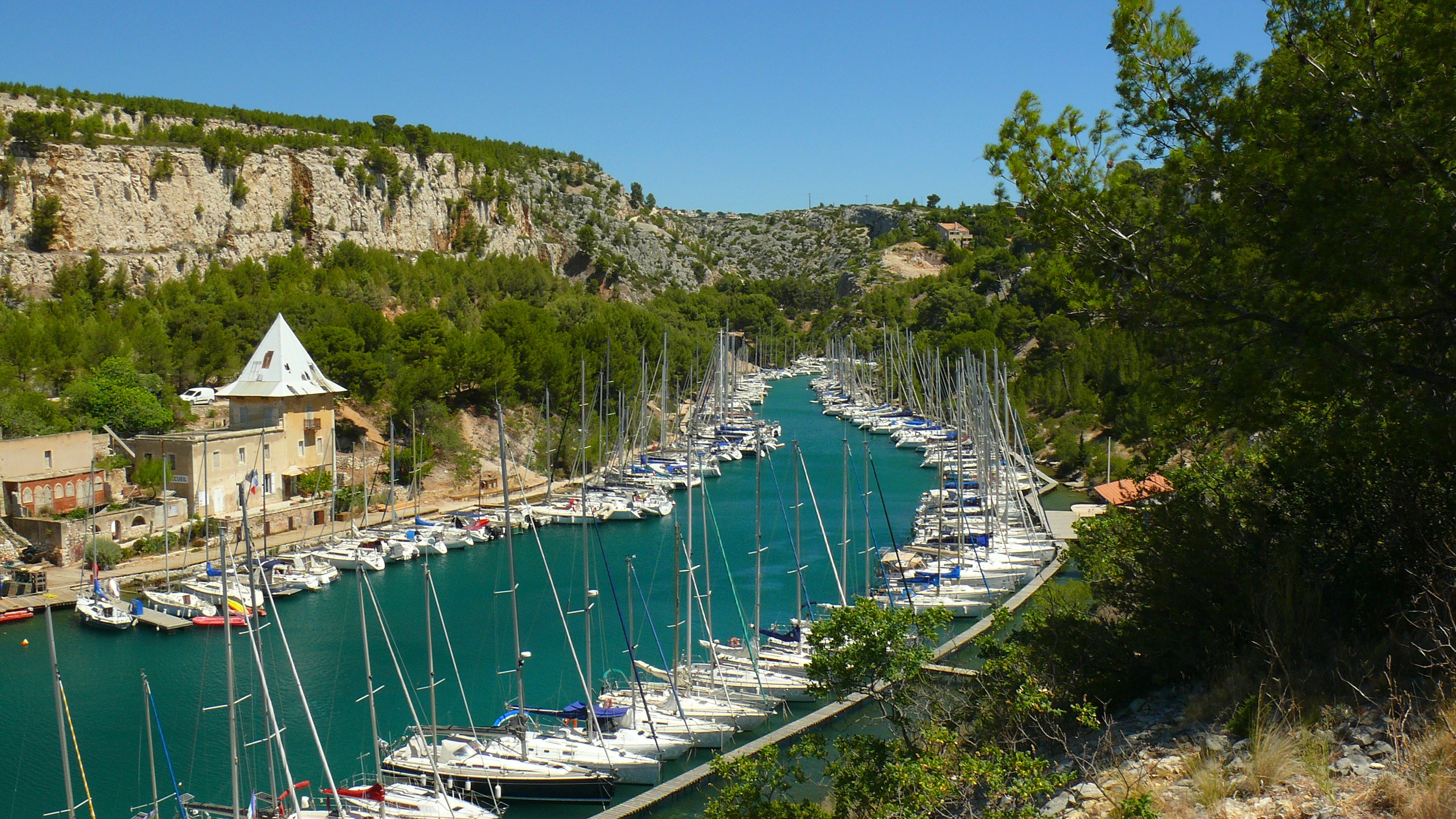 Fonds d'cran Nature Mers - Ocans - Plages les Calanques de Cassie