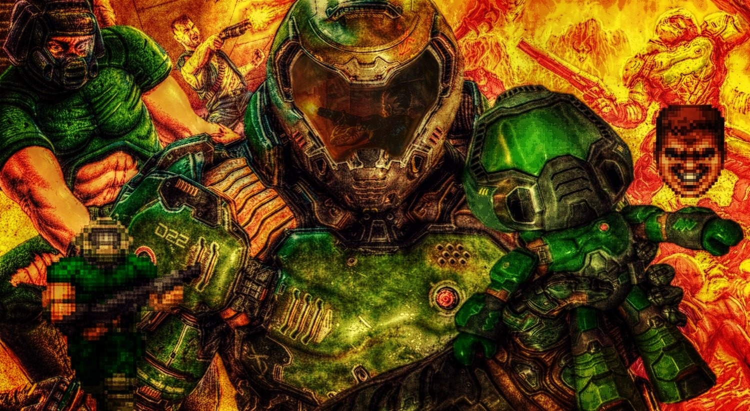 Wallpapers Video Games Doom Doomguy