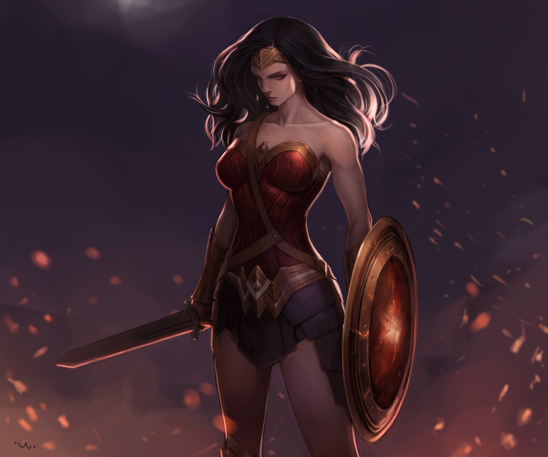 Fonds d'cran Comics et BDs Wonder Woman Wonder Woman Fan Art - Dawn of Justice