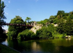  Nature parc des buttes chaumont Paris France Europe 